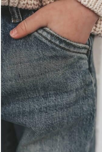 Your Wishes regular waist regular fit jeans medium blue denim Blauw Effen - Foto 2