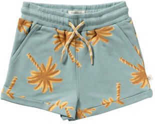 Your Wishes regular waist sweatshort blauw Korte broek Jongens Stretchkatoen