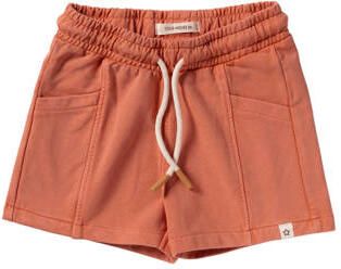 Your Wishes regular waist sweatshort brique Korte broek Oranje Effen - Foto 3