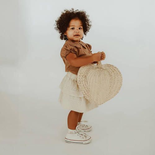 Your Wishes rok Mitzi ecru Meisjes Katoen Effen 122