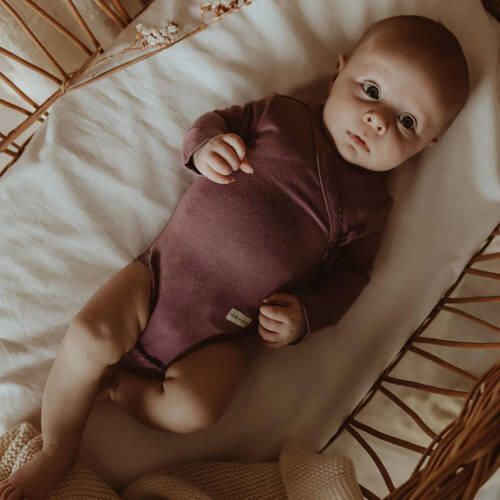 Your Wishes romper Nala paars Meisjes Modal V-hals Effen 50 - Foto 2