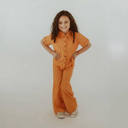 Your Wishes T-shirt Pika bruin Meisjes Katoen Klassieke kraag Effen 116 - Foto 4