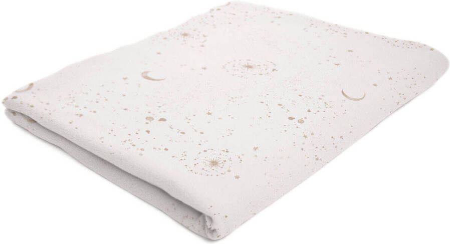 Yumi Baby wiegdeken 75x100 cm Galaxy Babydeken Ecru All over print - Foto 2