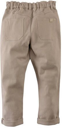 Z8 broek Cayman beige Jongens Katoen Effen 122 | Broek van