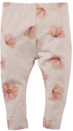 Z8 broek met bloemen ecru roze Meisjes Katoen Bloemen 62 - Foto 2