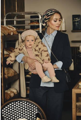 Z8 broek Primrose lichtroze Meisjes Katoen Effen 74