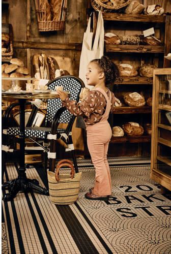 Z8 flared tuinbroek Savannah roze Meisjes Stretchkatoen Vierkante hals 92 - Foto 2