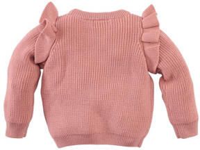 Z8 gebreide trui Cathleen roze Meisjes Acryl Ronde hals Effen 92 - Foto 2