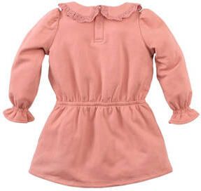 Z8 jurk Jente roze Meisjes Stretchkatoen Ronde hals Effen 80 - Foto 2