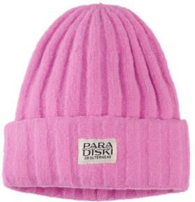 Z8 kids gebreide muts Drew roze Acryl Effen