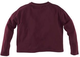 Z8 kids longsleeve Avelie donkerrood Meisjes Stretchkatoen Ronde hals Printopdruk - Foto 6