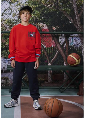 Z8 kids sweater met backprint rood Jongens Stretchkatoen Ronde hals Backprint - Foto 6