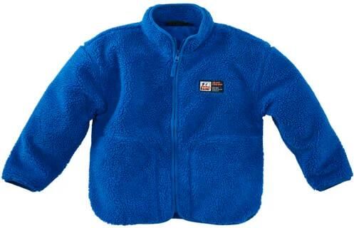 Z8 kids teddy jas Kenan met backprint blauw Backprint