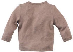 Z8 longsleeve Caspian zand Beige Jongens Polyester Ronde hals Effen 56