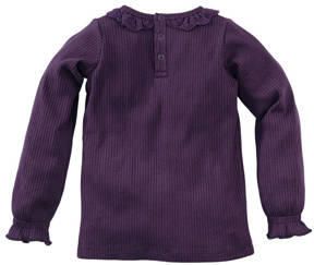 Z8 longsleeve Loaliz paars Meisjes Katoen Ronde hals Effen 98 - Foto 2