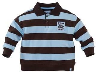 Z8 mini gestreepte polo blauw Jongens Katoen Polokraag Streep