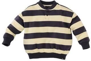 Z8 mini gestreepte sweater donkerblauw geel Streep