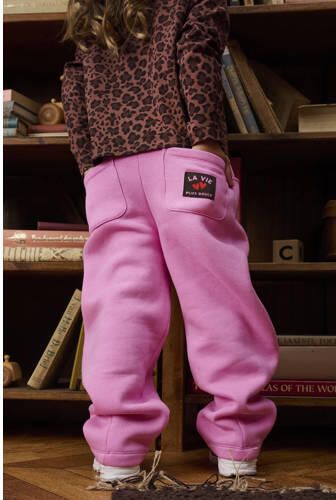 Z8 mini longsleeve met borduursels en panterprint bruin donkerbruin Meisjes Katoen Ronde hals - Foto 5