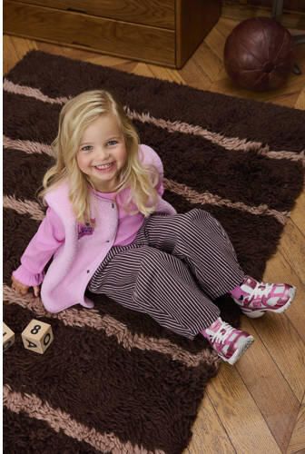 Z8 mini longsleeve met ruches lichtroze Meisjes Stretchkatoen Ronde hals - Foto 2