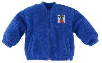 Z8 mini teddy bomberjack electric blue Jas Blauw Jongens Polyester Ronde hals
