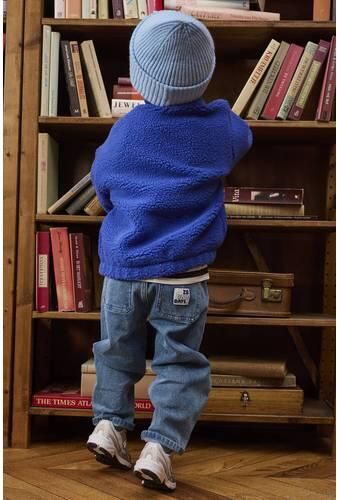 Z8 mini teddy bomberjack electric blue Jas Blauw Jongens Polyester Ronde hals - Foto 2