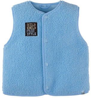 Z8 mini teddy gilet Diede lichtblauw Effen - Foto 4