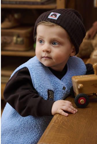 Z8 mini teddy gilet Diede lichtblauw Effen - Foto 6