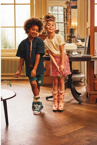 Z8 overshirt Silas donkerblauw Overhemd Jongens Stretchkatoen Ronde hals 140 146 - Foto 2