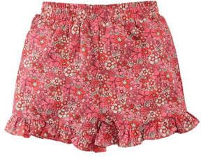 Z8 skort Yasmina koraalrood Rok Meisjes Stretchkatoen Blad 122