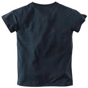 Z8 T-shirt Butch donkerblauw Jongens Stretchkatoen Ronde hals Backprint 128 134 - Foto 2