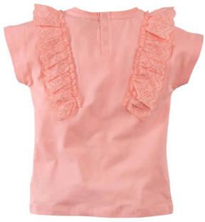 Z8 T-shirt Everly roze Meisjes Stretchkatoen Ronde hals Effen 140 146 - Foto 2