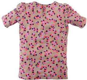 Z8 T-shirt Yakira beige roze lila Meisjes Polyester Ronde hals All over print 128 134