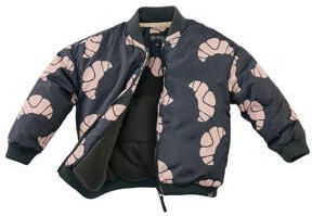 Z8 winterjas Chiem antraciet Jongens Polyester Capuchon All over print 80 - Foto 2