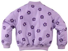 Z8 zomerjas Calista lila paars Meisjes Polyester Ronde hals Bloemen 104 110 - Foto 2