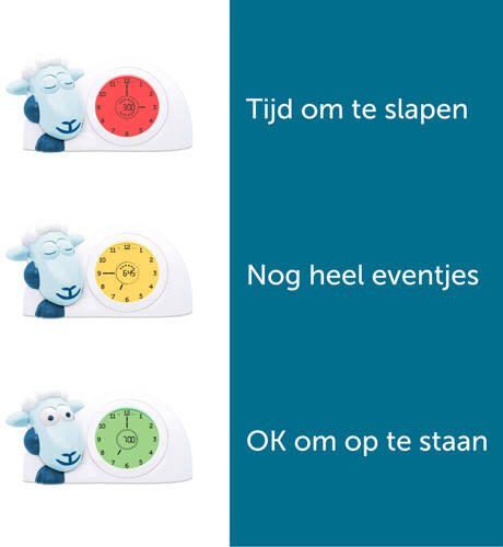 Zazu slaapwekker Sam blauw Slaaptrainer | Slaaptrainer van