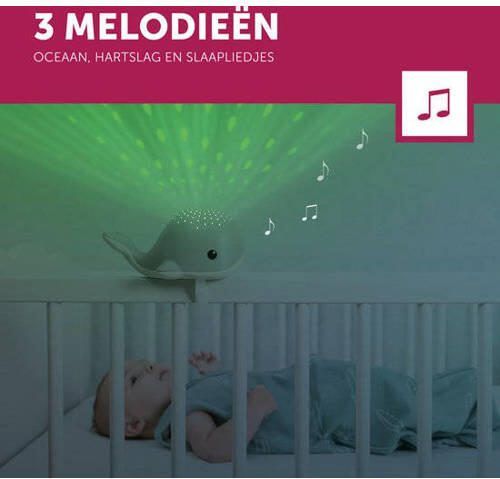 Zazu Wally de walvis lichtprojector groen | Projector van