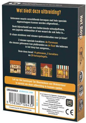 Zygomatic Board Game Studio De Weerwolven van Wakkerdam Het Dorp Kaartspel - Foto 2