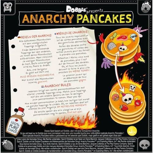 Zygomatic Board Game Studio Dobble Anarchy Pancakes kaartspel - Foto 2