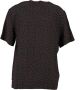 Catwalk junkie zwart oversized viscose blouse shirt met hartjes valt ruim - Thumbnail 2
