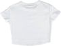 Garcia off white cropped boxy fit meisjes shirt - Thumbnail 2
