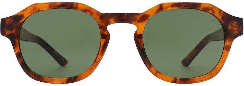 A. Kjaerbede Tortoise zonnebril met vierkant montuur Zan bruin - Foto 4
