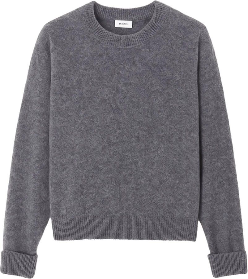 American vintage Zachte alpaca trui Vitow donker grijs - Foto 2