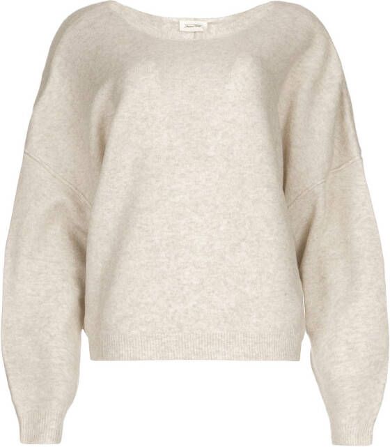 American vintage Damsville Sable Chine Trui Beige Dames