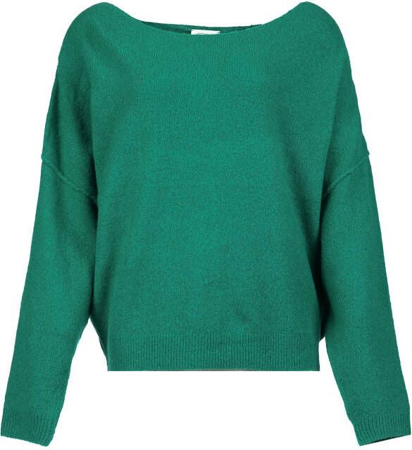American vintage Gebreide trui Damsville groen