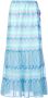 Antik batik Maxi Skirts Blauw Dames - Thumbnail 1