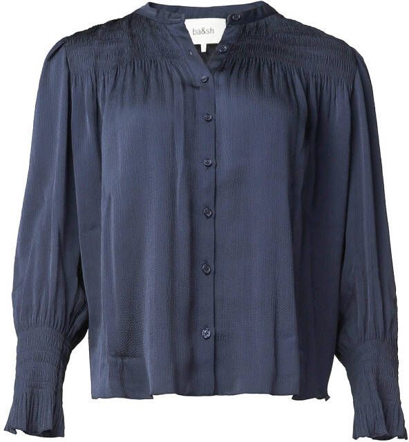 BA&SH Krizy Blouse Iconisch Must-Have voor elke Garderobe Blue Dames