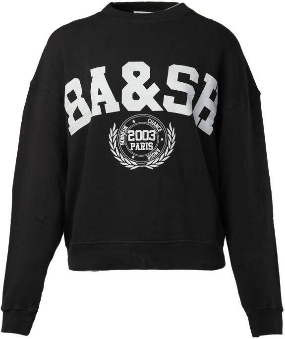 BA&SH Oversized sweater Benjamin grijs