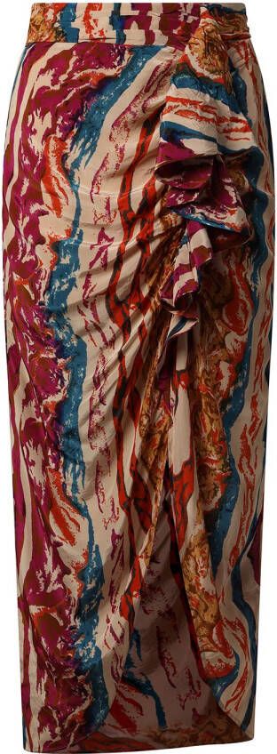 Berenice Midi-rok met print Joya multi