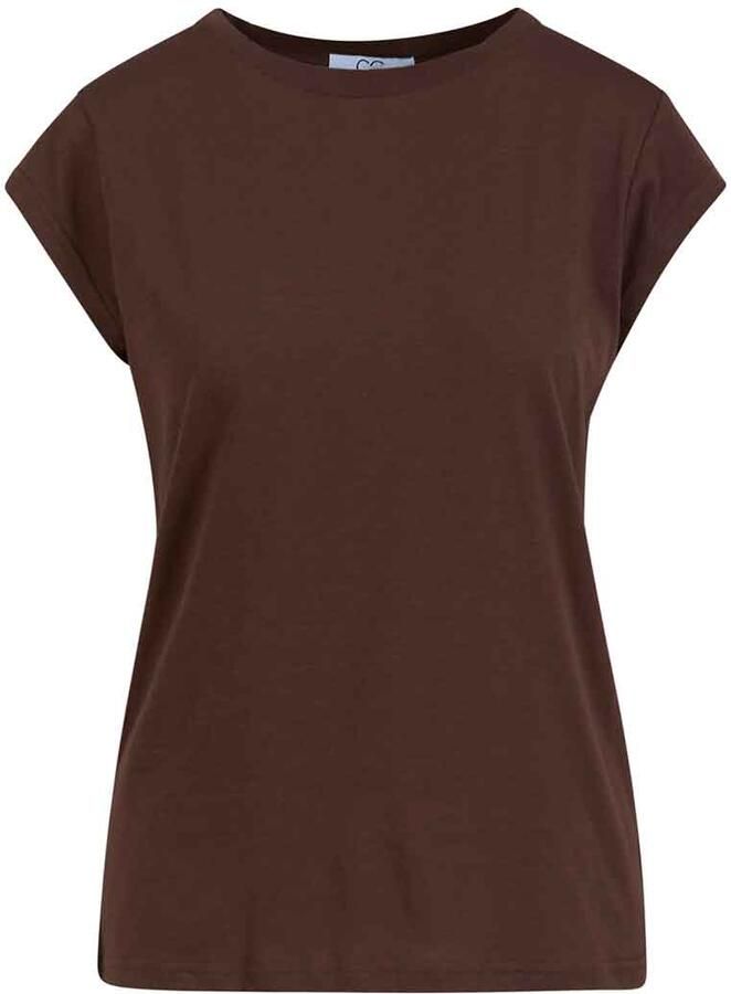 CC HEART Dames Tops & T-shirts Basic T-shirt Bruin - Foto 5