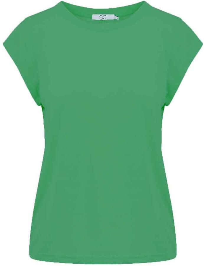 CC Heart T-shirt met ronde hals Classic groen - Foto 3